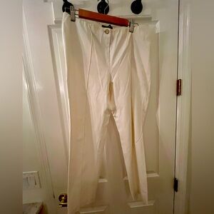 White Cambio pants size 12 EUC